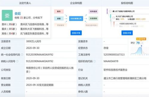 科大訊飛布局西南數(shù)據(jù)產(chǎn)業(yè)，新設(shè)遵義大數(shù)據(jù)公司注冊資本達(dá)3000萬